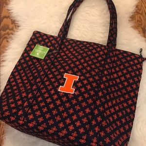 Vera Bradley Tote, University of Illinois